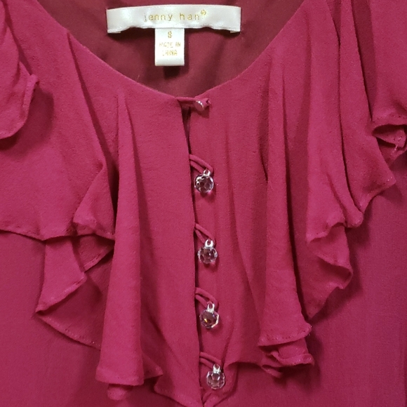 Jenny Han Silk Top - Picture 3 of 8